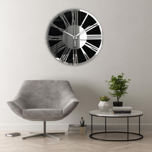 Plexiglass wall clock -...