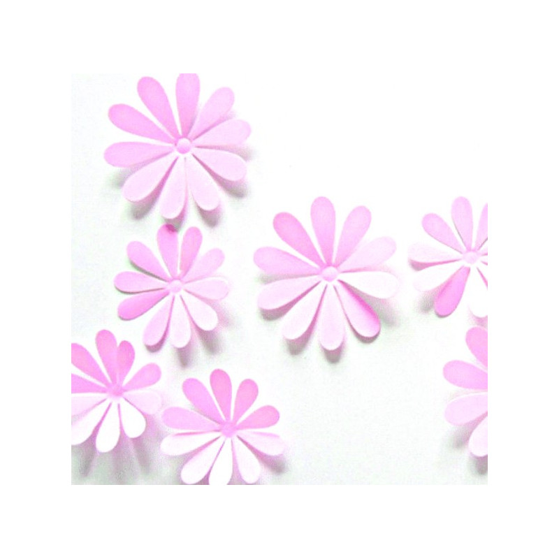 Stickers and wall stickers, colorful flowers, 3D decorations for every room
