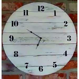 Wooden Clock on the Wall, Wooden Watch as Gift, Clocks - Handmade Living, Jewelry,