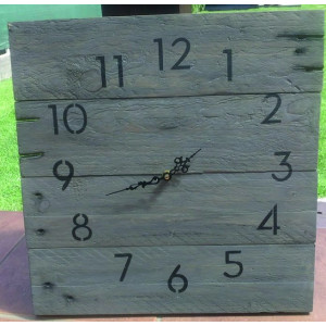 Wooden Clock on the Wall, Wooden Watch as Gift, Clocks - Handmade Living, Jewelry,