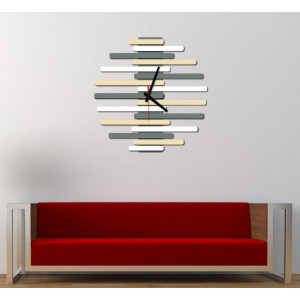Design clock wall into living room, kitchen, children's room. Clock on the wall as a gift.
