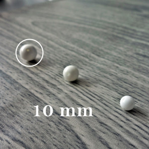 White coral - bead mineral - FI 6 mm