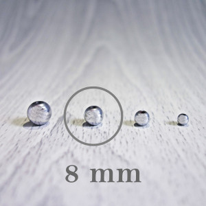 Hematit light - bead mineral - FI 6 mm