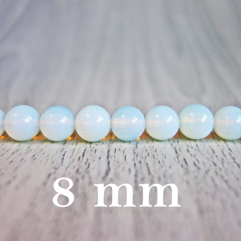 Monthly stone (sunburn) - bead mineral - FI 8 mm