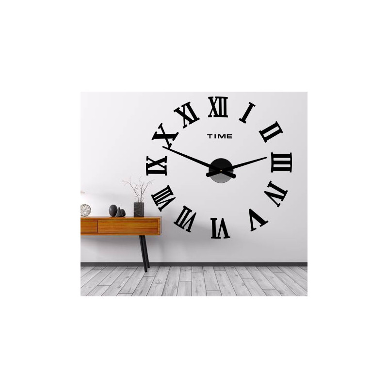 Wall Clock MAXI PLEXI - Roman Numbers 2D