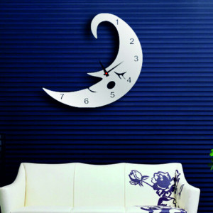 Wall clock Night fairy, 30x40 cm