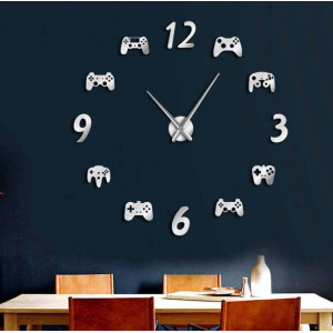 D wall clock 3D video wall clock