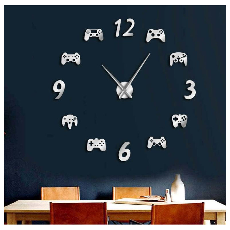 D wall clock 3D video wall clock