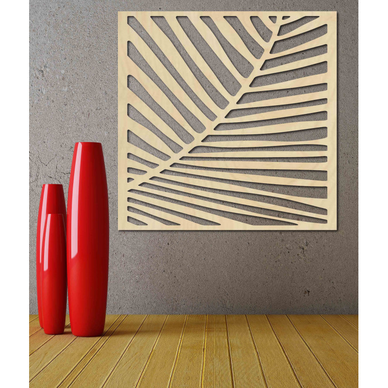 Carved Wooden Wall Image from plywood HRKEL