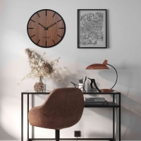 Wooden clock from HDF