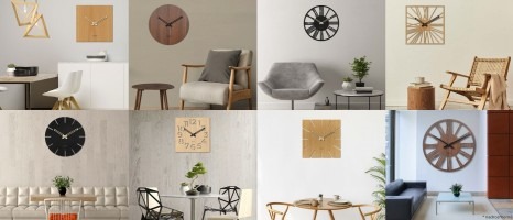 MINIMALIZMUS | V jednoduchosti je krása - drevené hodiny